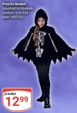 Globus Poncho Skelett Angebot