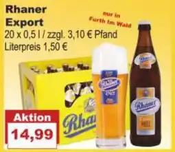 Bilgro Rhaner Export Angebot