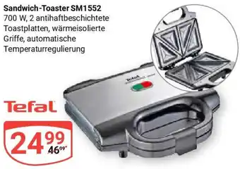 Globus Tefal Sandwich-Toaster SM1552 Angebot