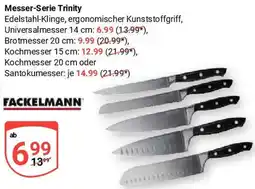 Globus FACKELMANN Messer-Serie Trinity Angebot