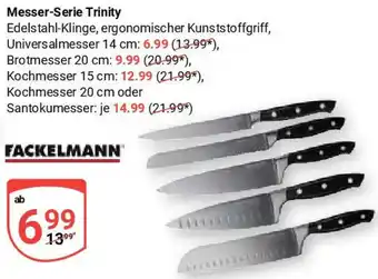 Globus FACKELMANN Messer-Serie Trinity Angebot