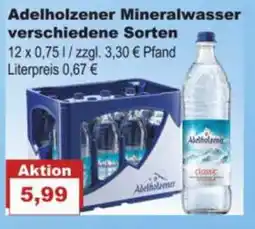 Bilgro Adelholzener Mineralwasser Angebot