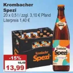 Bilgro Krombacher Spezi Angebot