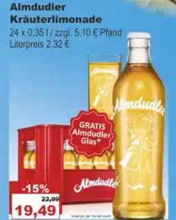 Bilgro Almdudler Kräuterlimonade Angebot