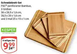 Globus KESPER Schneidebrett-Set Angebot