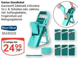 Globus Nicer Dicer MANDO Genius Standhobel Angebot