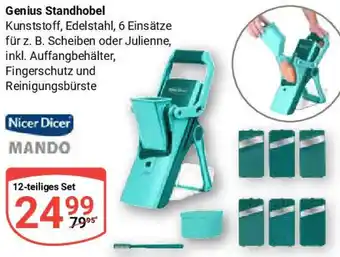 Globus Nicer Dicer MANDO Genius Standhobel Angebot