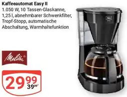 Globus Melitta Kaffeeautomat Easy II Angebot