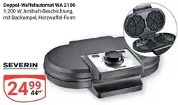 Globus SEVERIN Doppel-Waffelautomat WA 2106 Angebot