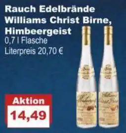 Bilgro Rauch Edelbrände Williams Christ Birne, Himbeergeist Angebot