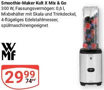 Globus WMF Smoothie-Maker Kult X Mix & Go Angebot