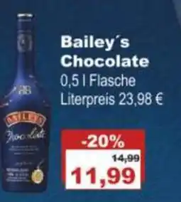Bilgro Bailey's Chocolate Angebot