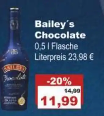 Bilgro Bailey's Chocolate Angebot