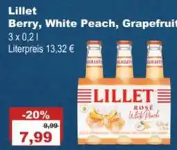 Bilgro Lillet Berry, White Peach, Grapefruit Angebot