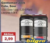 Bilgro Gentleman Jack Cola, Sour Angebot
