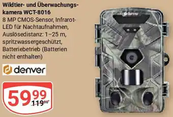 Globus denver Wildtier- und Überwachungskamera WCT-8016 Angebot
