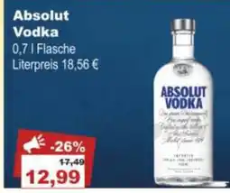 Bilgro Absolut Vodka Angebot