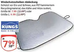 Globus KUNGS Windschutzscheiben-Abdeckung Angebot