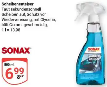 Globus SONAX Scheibenenteiser Angebot