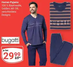 Globus bugatti Herren-Pyjama Angebot