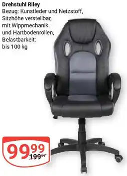Globus Drehstuhl Riley Angebot