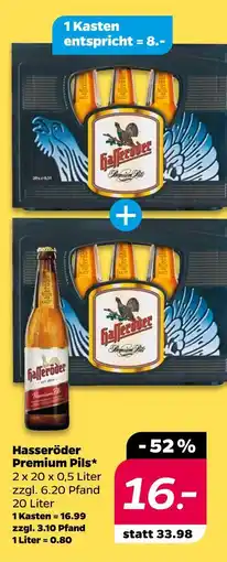 NETTO Hasseröder premium pils Angebot