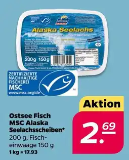 NETTO Ostsee fisch msc alaska seelachsscheiben Angebot