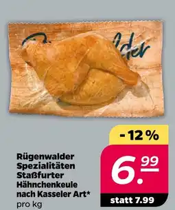 NETTO Rügenwalder spezialitäten staßfurter hähnchenkeule nach kasseler art Angebot