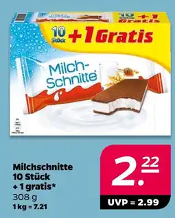 NETTO Milchschnitte Angebot