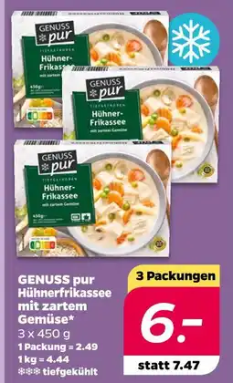 NETTO Genuss pur hühnerfrikassee mit zartem gemüse Angebot