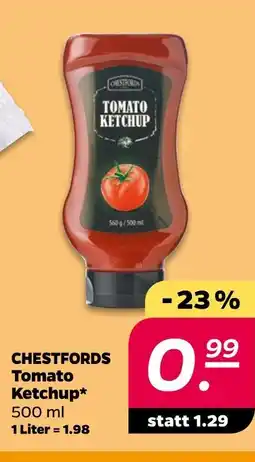 NETTO Chestfords tomato ketchup Angebot