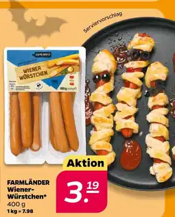 NETTO Farmländer wiener-würstchen Angebot