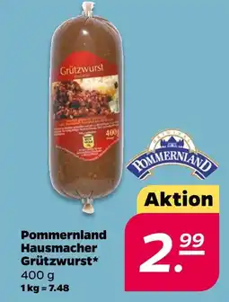 NETTO Pommerland hausmacher grützwurst Angebot