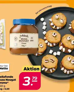 NETTO Bellafonde nuss nougat creme Angebot