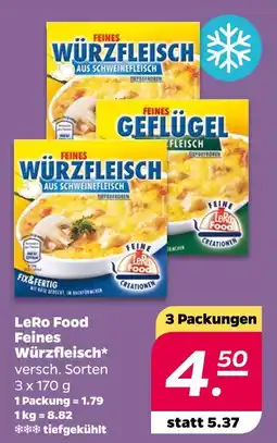 NETTO Lero food feines würzfleisch aus schweinefleisch Angebot