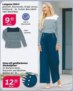NETTO Langarm-shirt Angebot