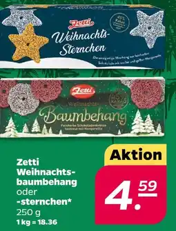 NETTO Zetti weihnachtsbaumbehang oder -sternchen Angebot