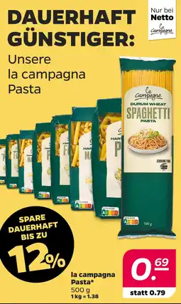 NETTO La campagna pasta Angebot