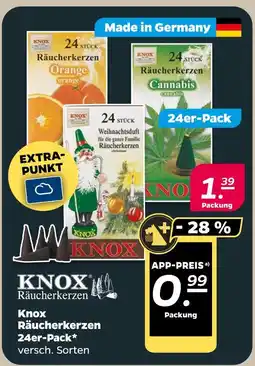 NETTO Knox räucherkerzen orange Angebot