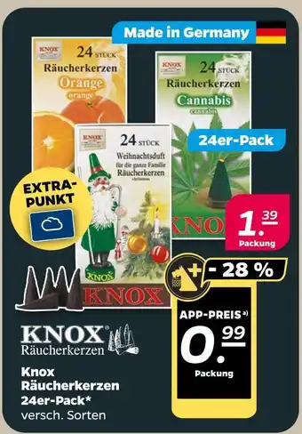 NETTO Knox räucherkerzen orange Angebot