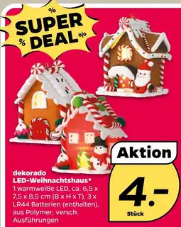 NETTO Dekorado led-weihnachtshaus Angebot