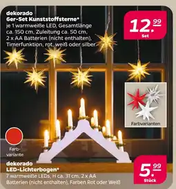 NETTO Dekorado 6er-set kunststoffsterne Angebot