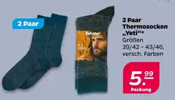 NETTO Thermosocken „yeti“ Angebot