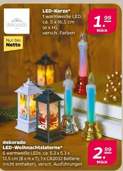 NETTO Dekorado led-kerze Angebot