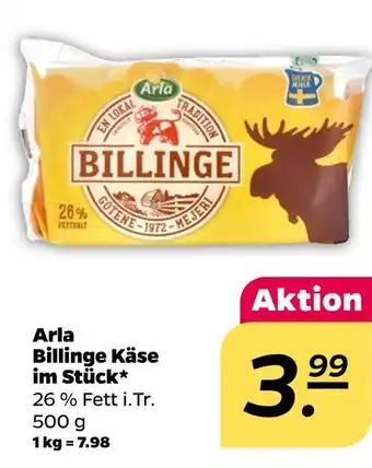 NETTO Arla billinge käse Angebot