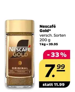 NETTO Nescafé kaffe gold Angebot