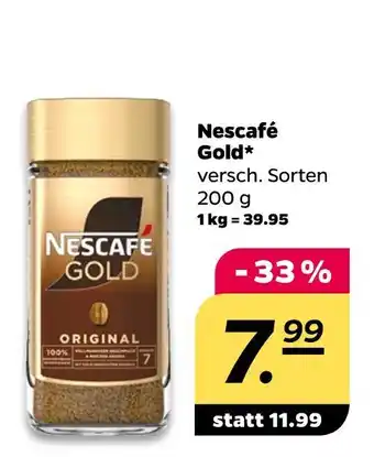 NETTO Nescafé kaffe gold Angebot
