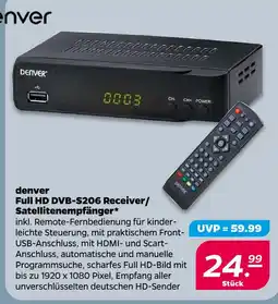 NETTO Denver full hd dvb-s206 receiver/satellitenempfänger Angebot