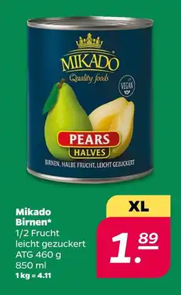 NETTO Mikado birnen Angebot