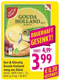 E-Center Gut & günstig gouda holland jung am stück Angebot